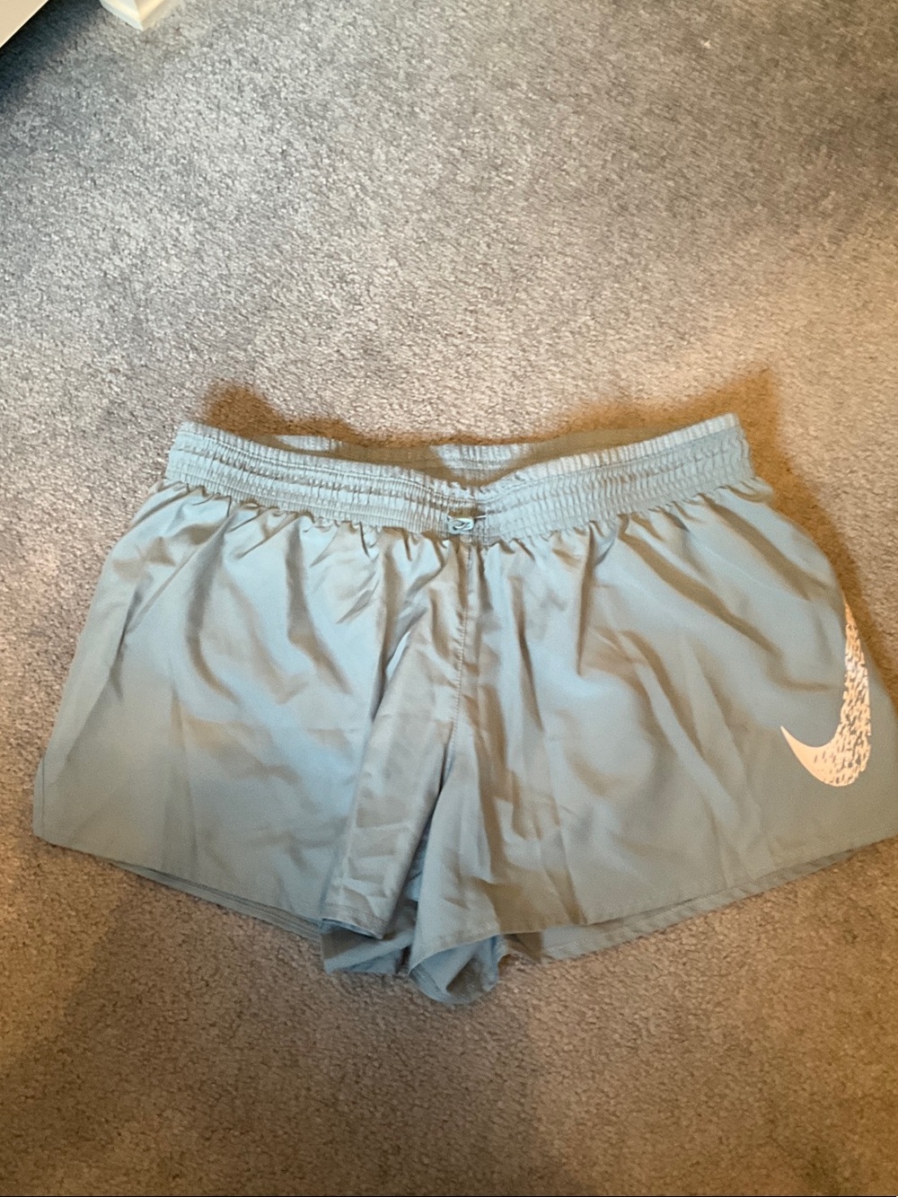 Nike Women’s Sky Blue Athletic Running Shorts